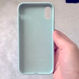 iPhone XS case - light blue